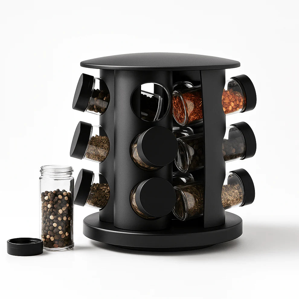 Elegantni Rotirajući Set za Začine